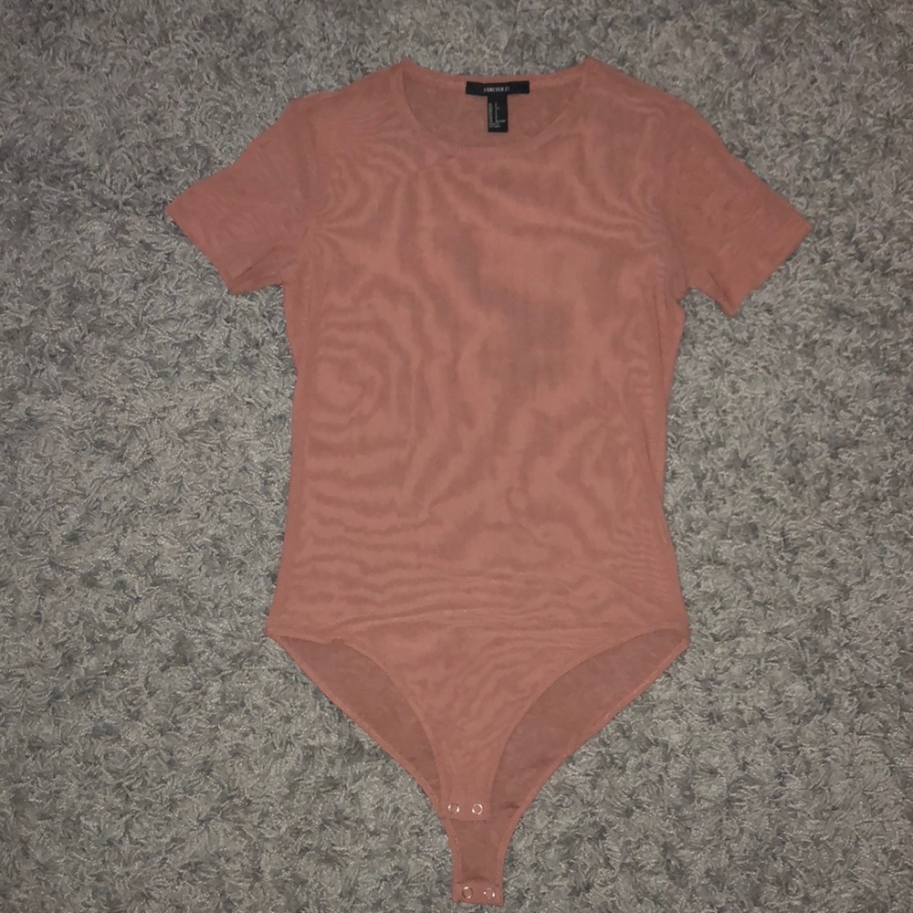 Transparent body suit